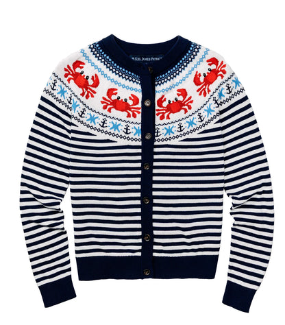 Harbor Crab Cardigan