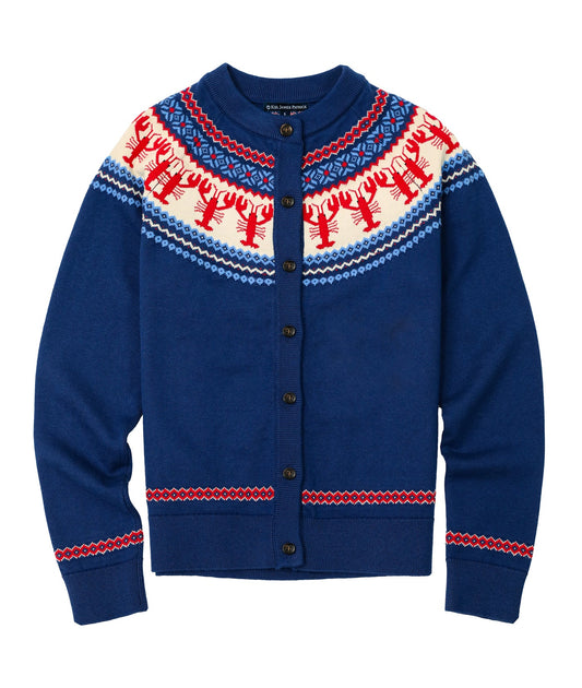 New England Lobster Cardigan