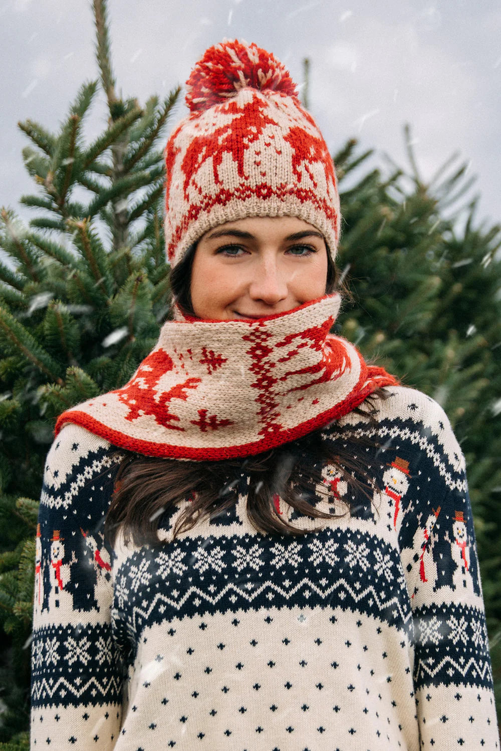 Snowman Fair Isle Sweater