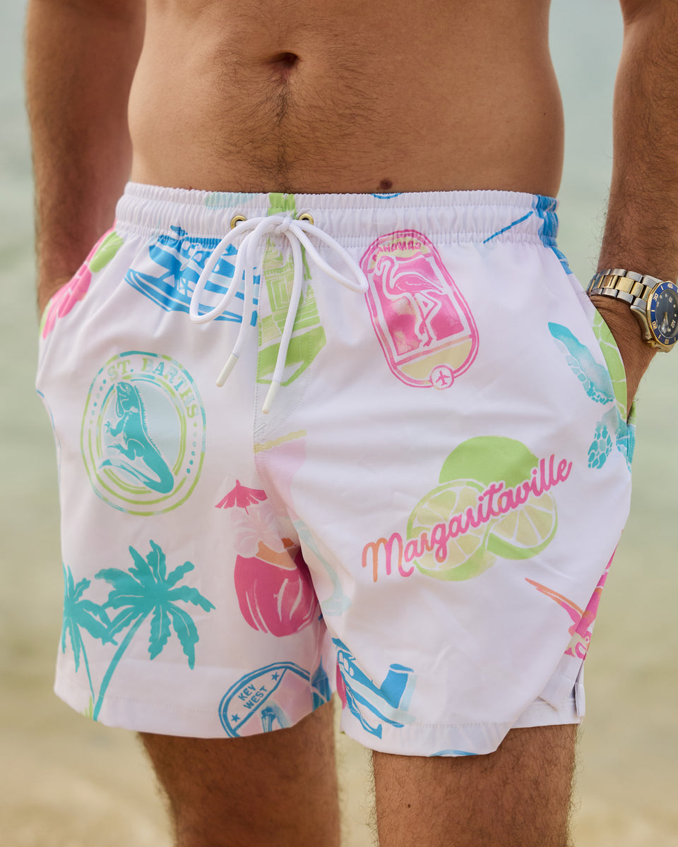 Margaritaville by Kenny Flowers – The Changes in Latitude All-day Athleisure Short