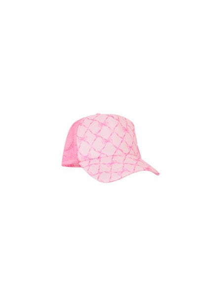 Joni Trucker Hat - Pink Peppermint