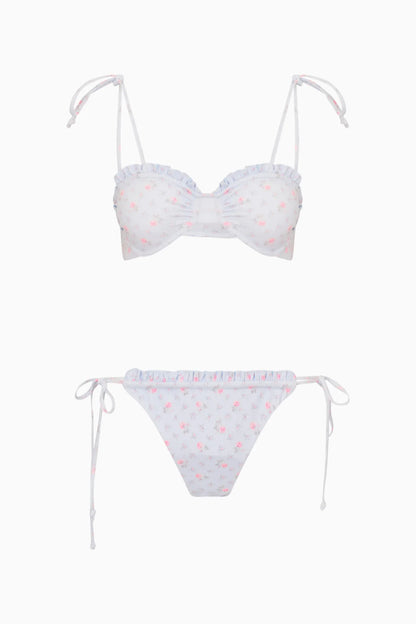 Lilabelle Ditsy Floral Bikini - Chapparal Blue