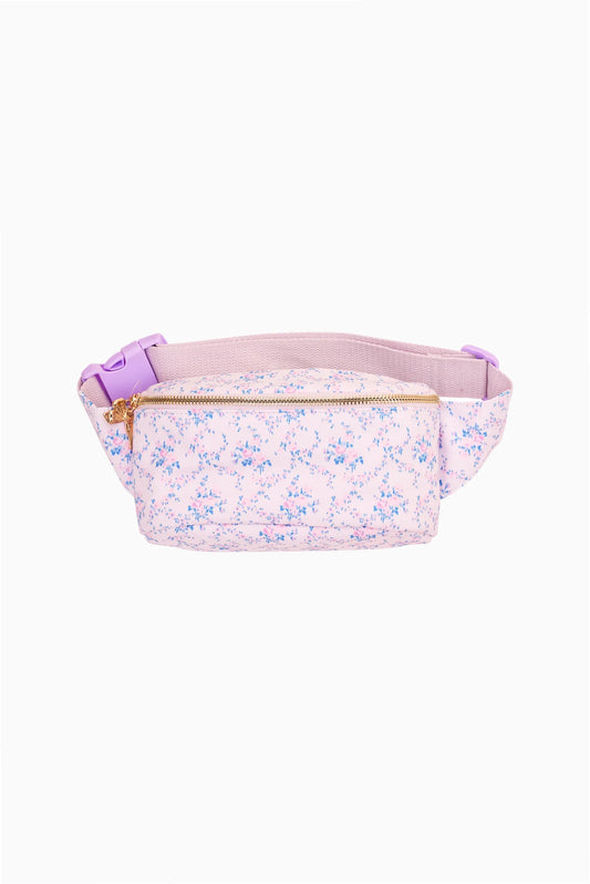 Livvia Floral Fanny Pack - Iced Mauve