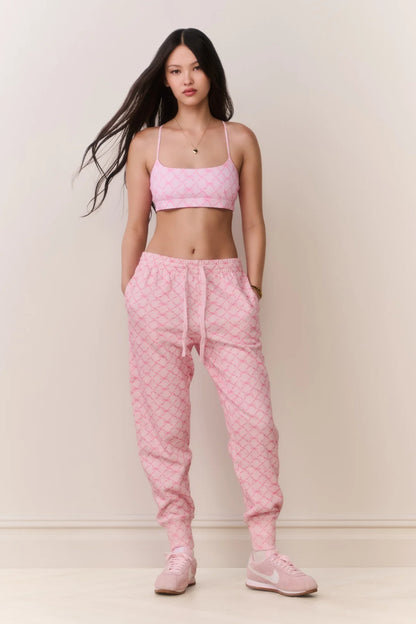 Sweetheart Lolana Cotton Sweatpants - Pink Peppermint