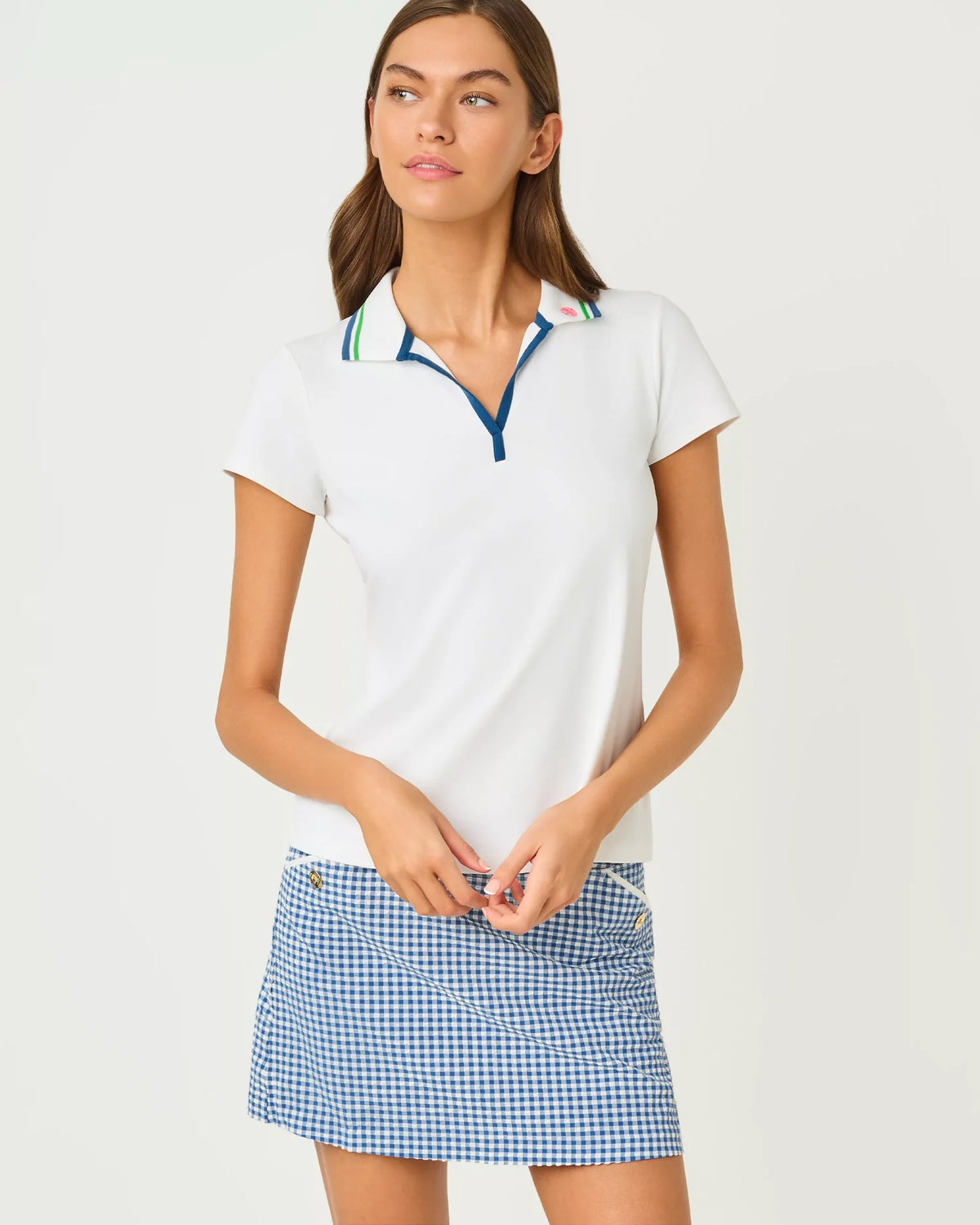 UPF50+ Frida Polo - Resort White - size XS
