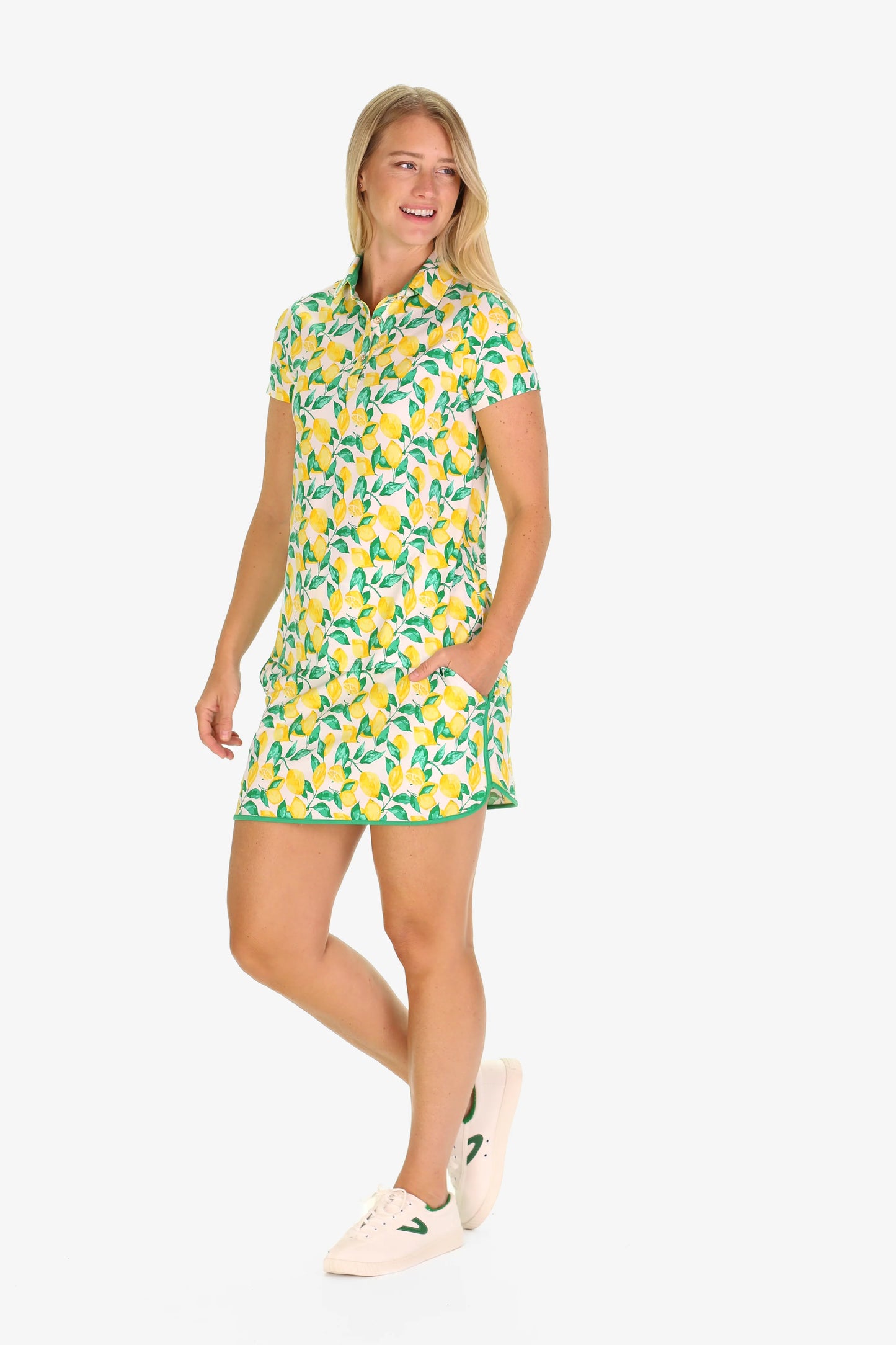 The Lorna Polo Top - Lemonade