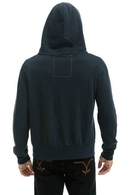 5 Stripe America Zip Hoodie - Charcoal USA