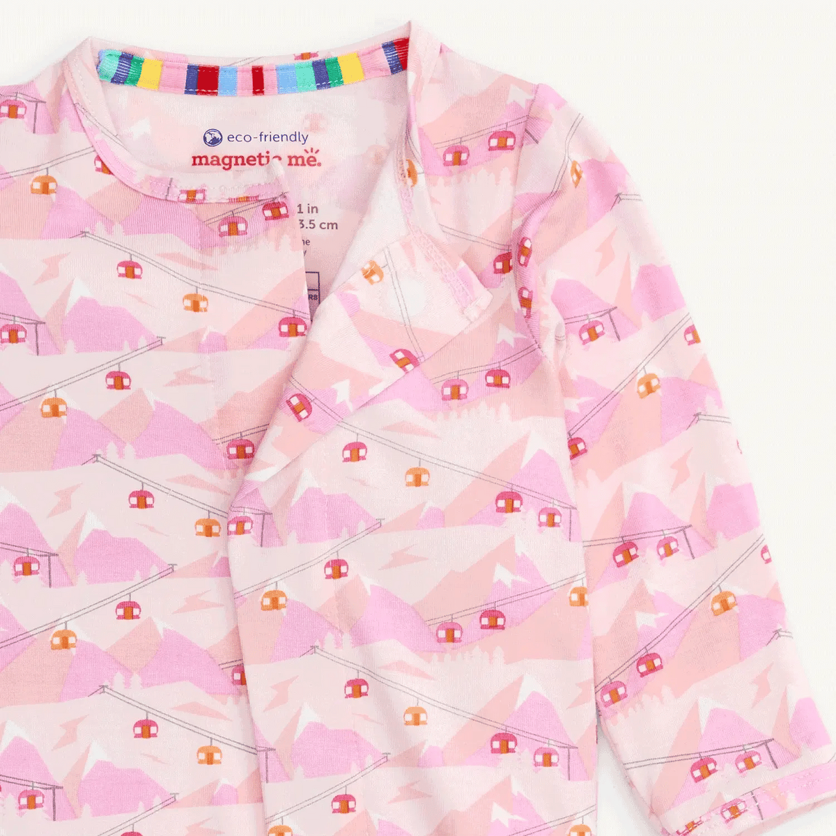 Pink Apres Chic Modal Magnetic Footie