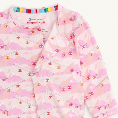 Pink Apres Chic Modal Magnetic Footie