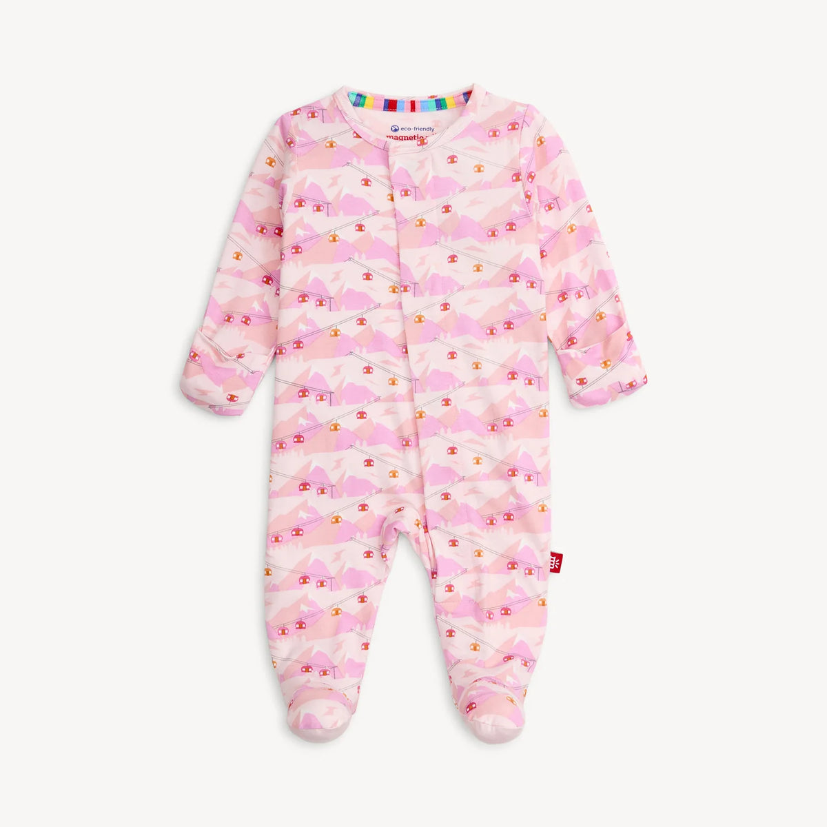 Pink Apres Chic Modal Magnetic Footie