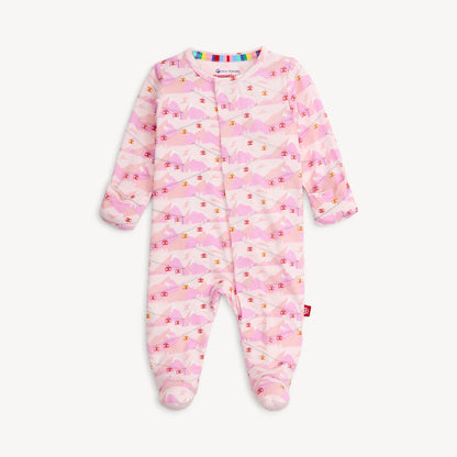 Pink Apres Chic Modal Magnetic Footie