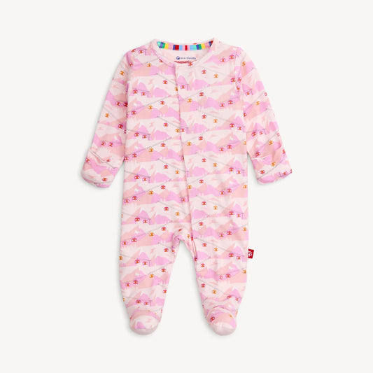 Pink Apres Chic Modal Magnetic Footie