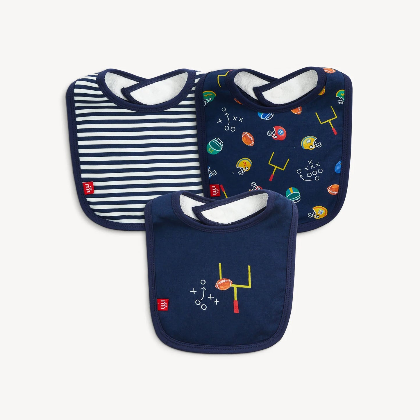 Magnetic Bib 3-Pack - First Down Fun