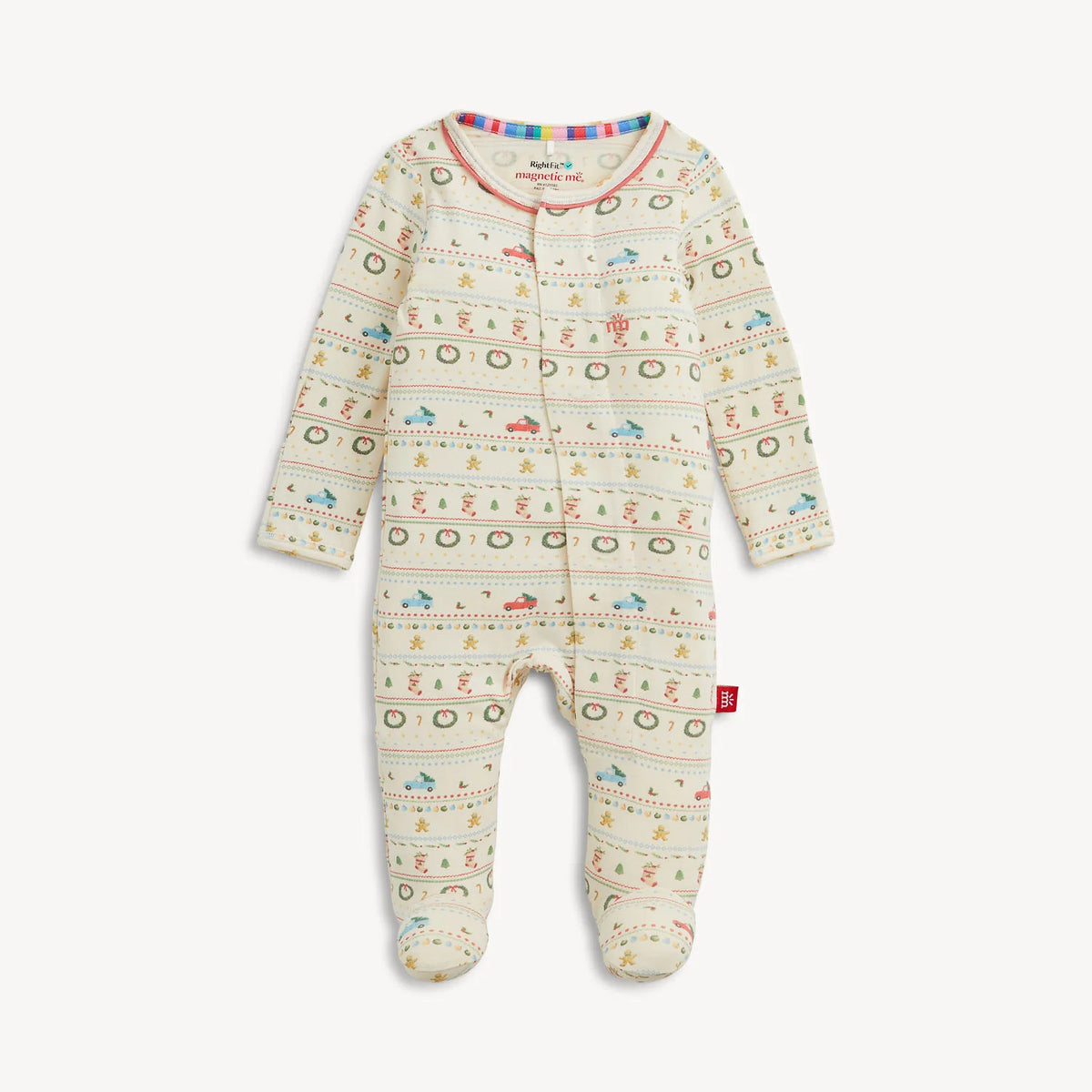 Traditional Christmas RightFit™ Magnetic Footie