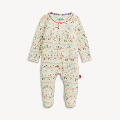 Traditional Christmas RightFit™ Magnetic Footie