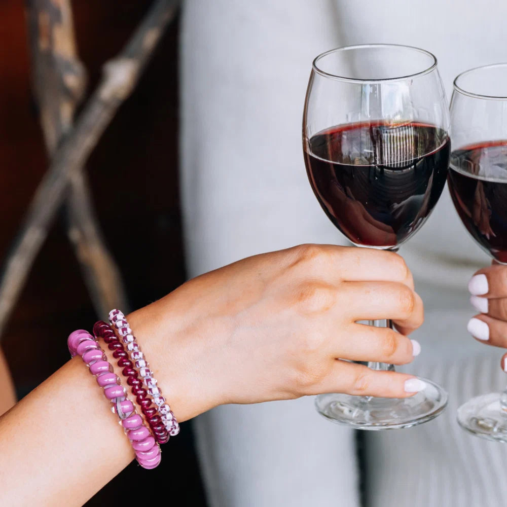 Merlot after Midnight Large Hair Ties