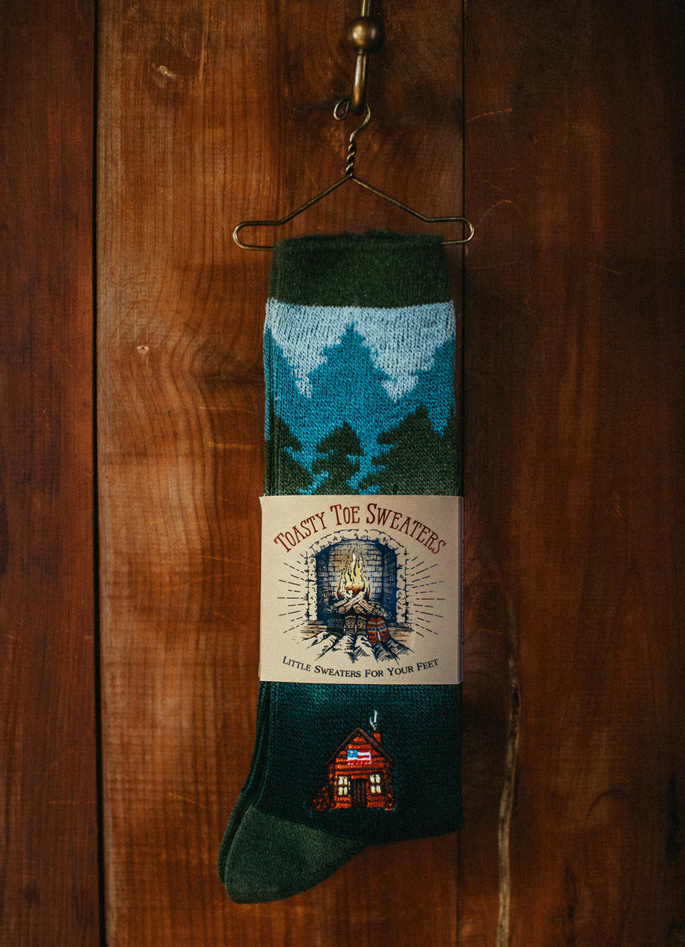 Cozy Cabin Sock