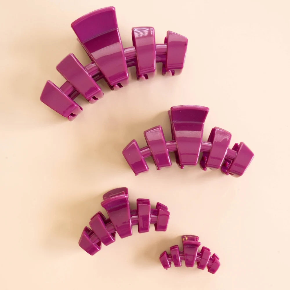 Classic Mulberry Large Claw Clip