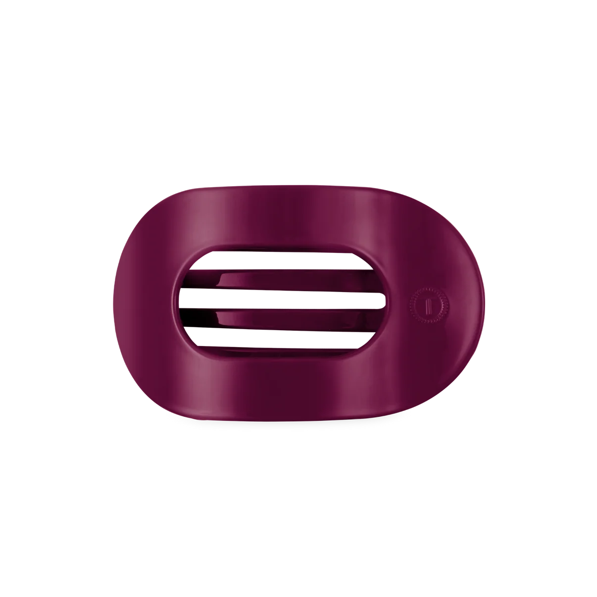 Mulberry Medium Flat Round Hair Clip