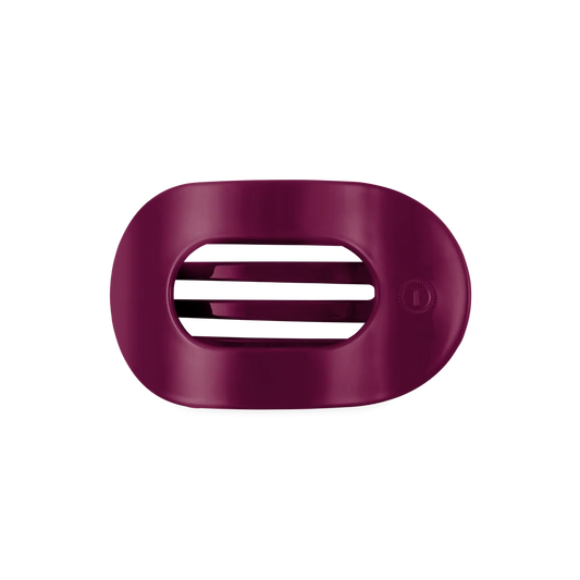 Mulberry Medium Flat Round Hair Clip