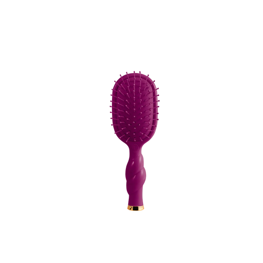 Mini Detangler Hair Brush for Medium Hair - Mulberry
