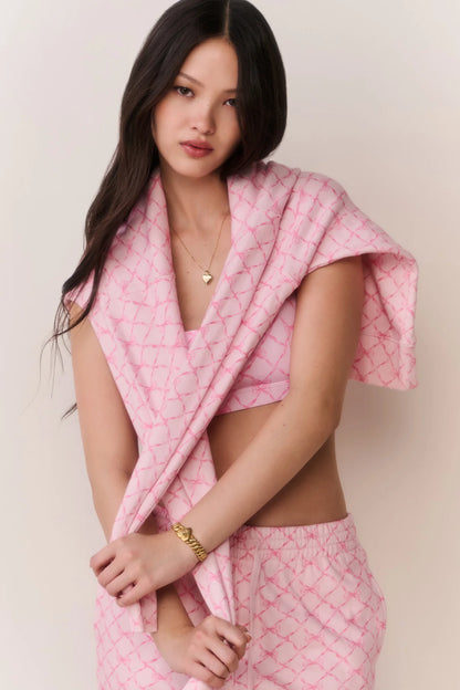 Sweetheart Nacova Cotton Hoodie - Pink Peppermint