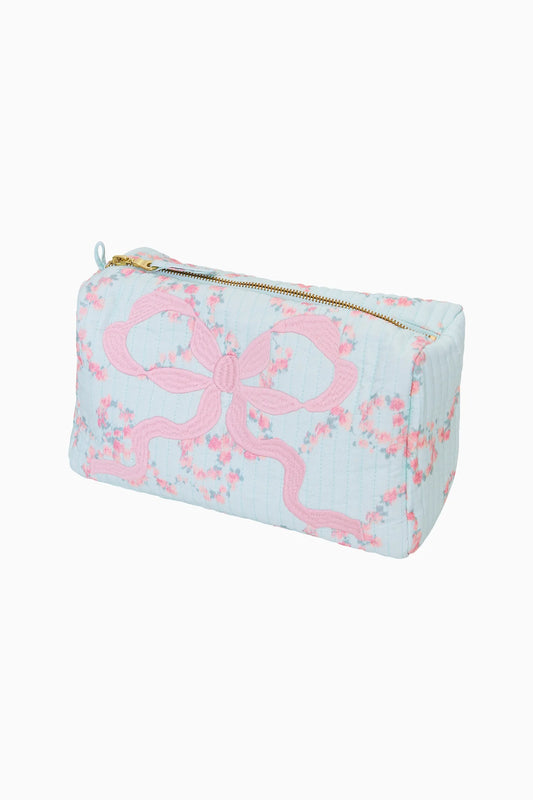 Octavia Luna Rosa Fleur Pouch - Spruce Mint