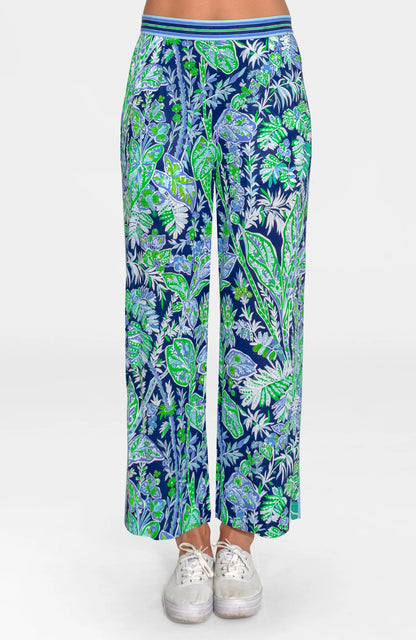 Effortless Pant - Vintage Vines Navy