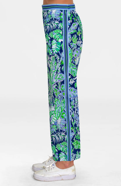 Effortless Pant - Vintage Vines Navy