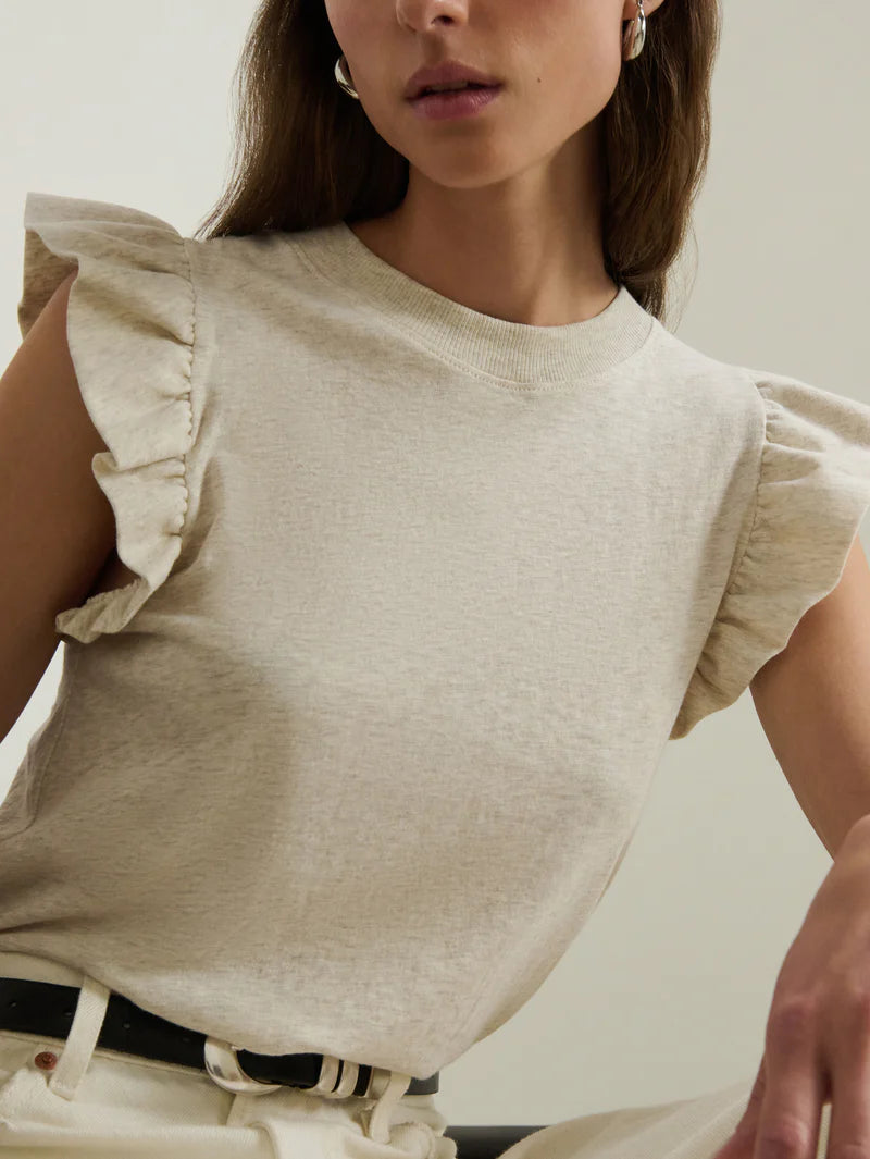 Paulette Tank - Heather Oatmeal