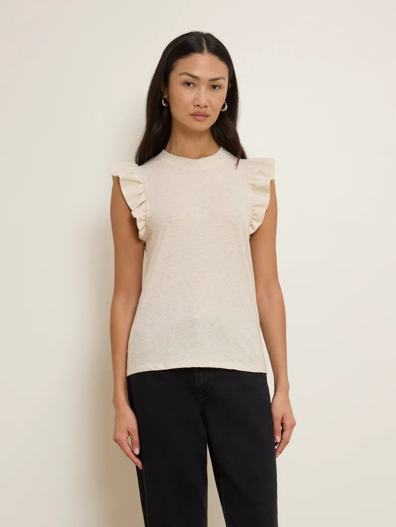 Paulette Tank - Heather Oatmeal