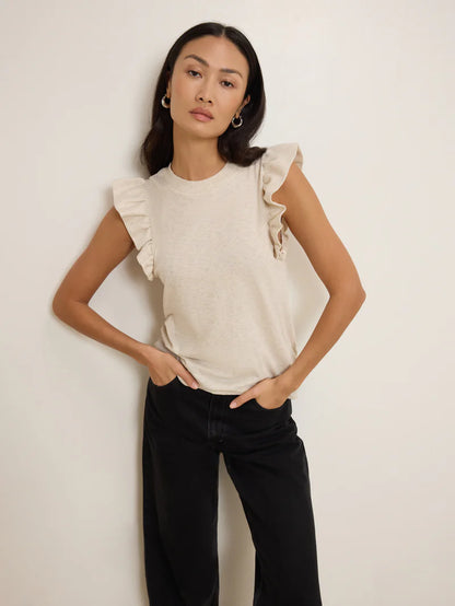 Paulette Tank - Heather Oatmeal