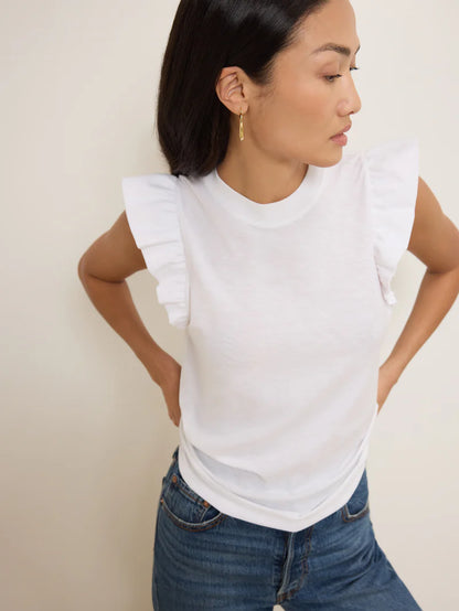 Paulette Tank - White
