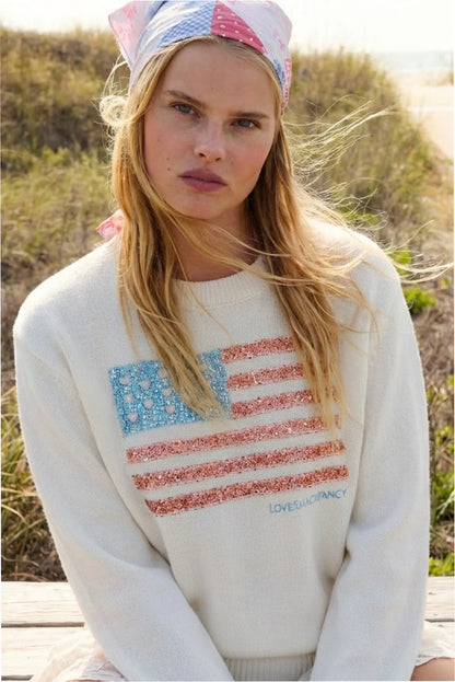 Ty Sparkle Americana Pullover - Pop Rocket