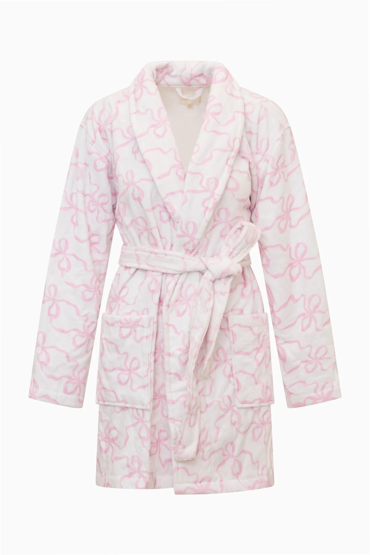 Indie Cotton Bath Robe - Pink Bonnet