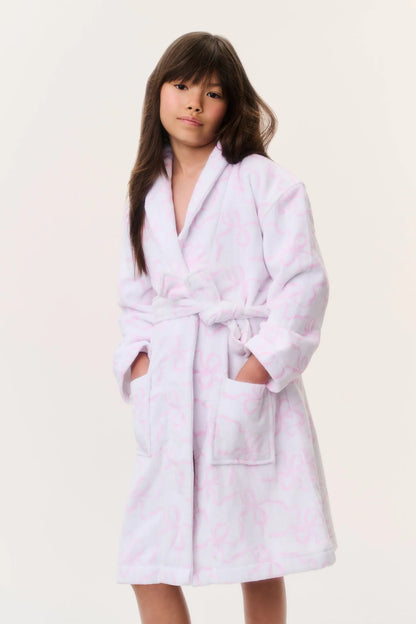 Children's Robe - Pink Bonnet