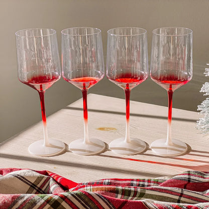 Peppermint Wine Glass - Set of 4