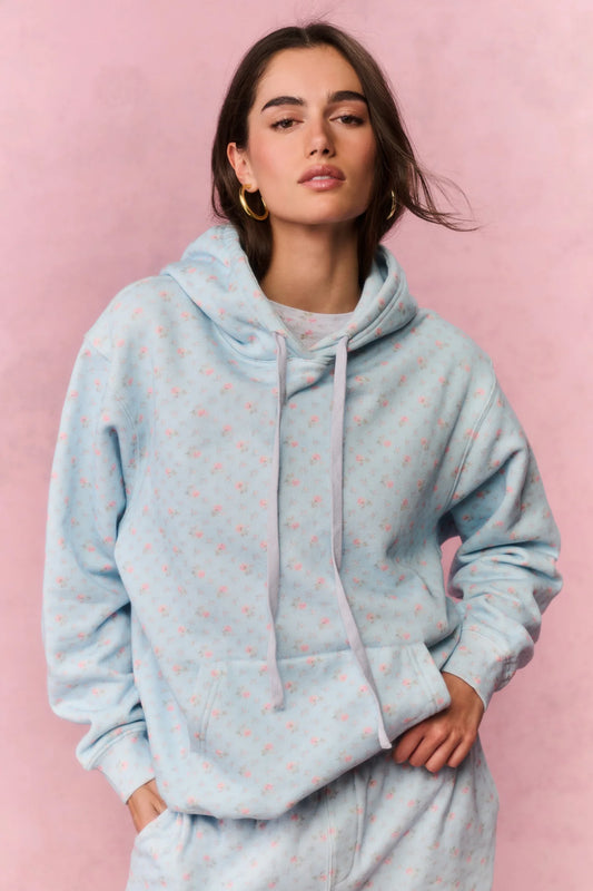 Sweetheart Nacova Cotton Hoodie - Chapparal Blue