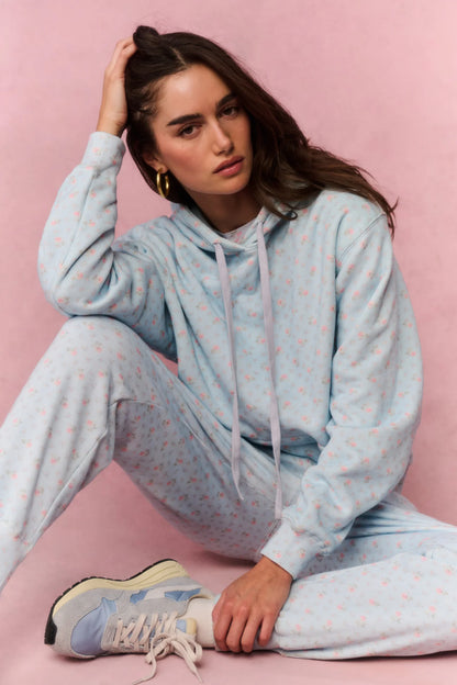 Sweetheart Nacova Cotton Hoodie - Chapparal Blue