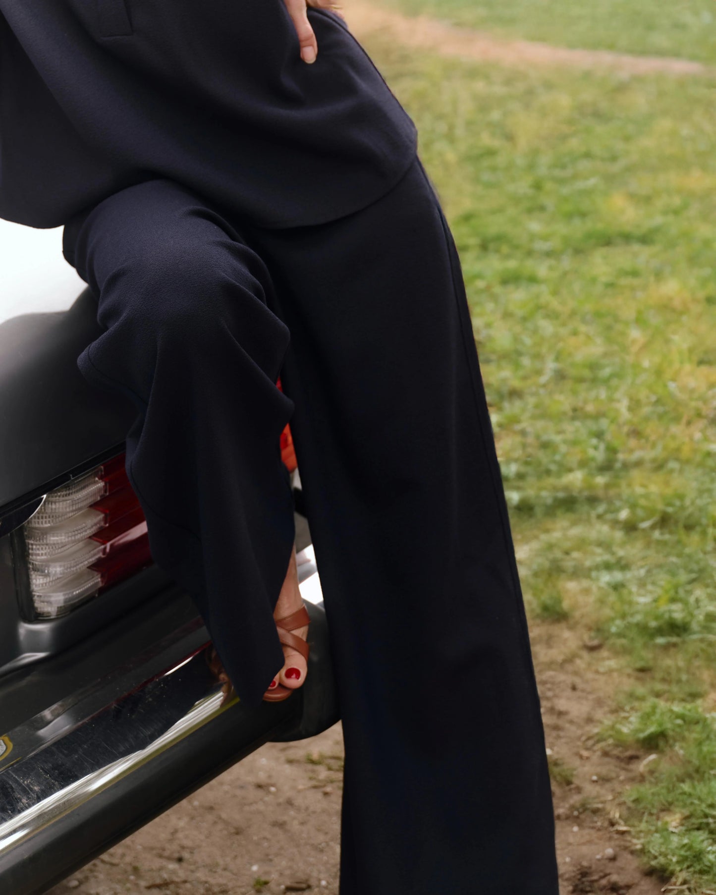 Olivia Pant - Dark Navy