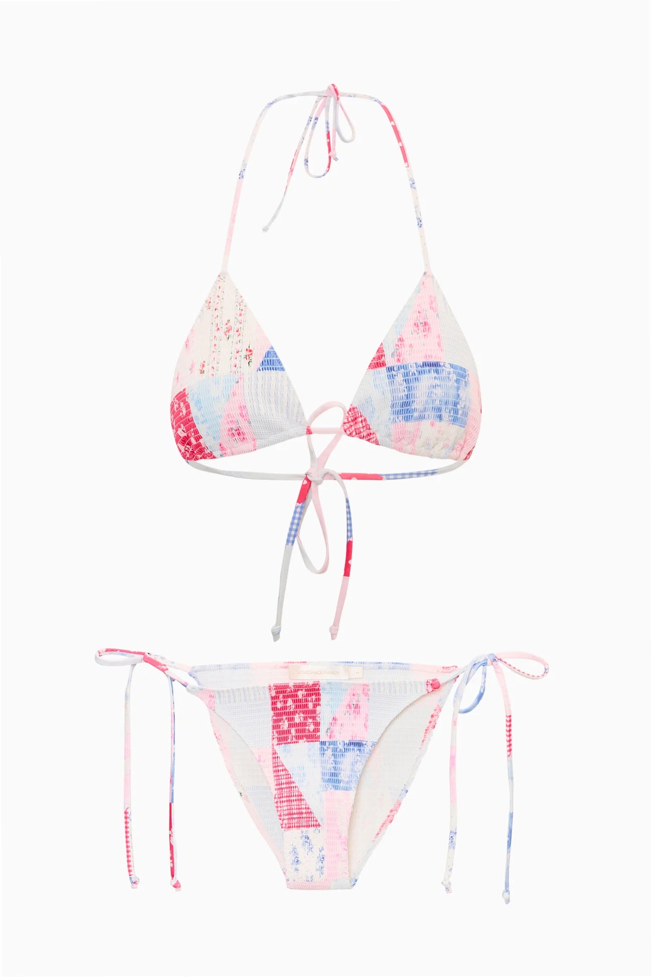 Saoirse Patchwork Bikini - Blueberry Sundae
