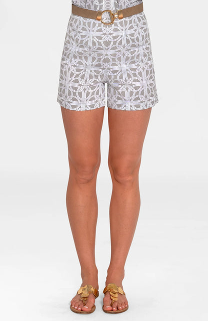 Shorty Shorts - Ring Toss in Khaki