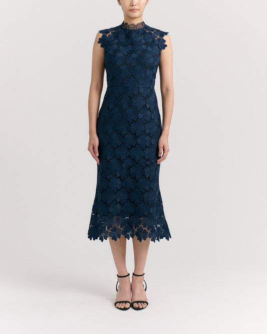 SP26 Palma Midi Dress-Midnight Blue