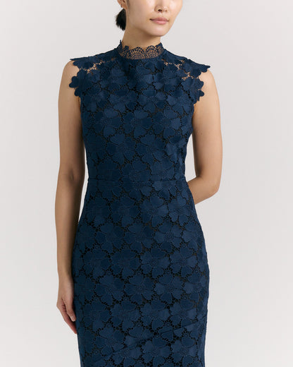 SP26 Palma Midi Dress-Midnight Blue