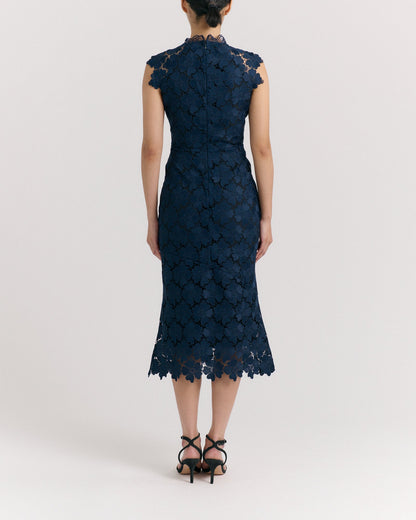 SP26 Palma Midi Dress-Midnight Blue