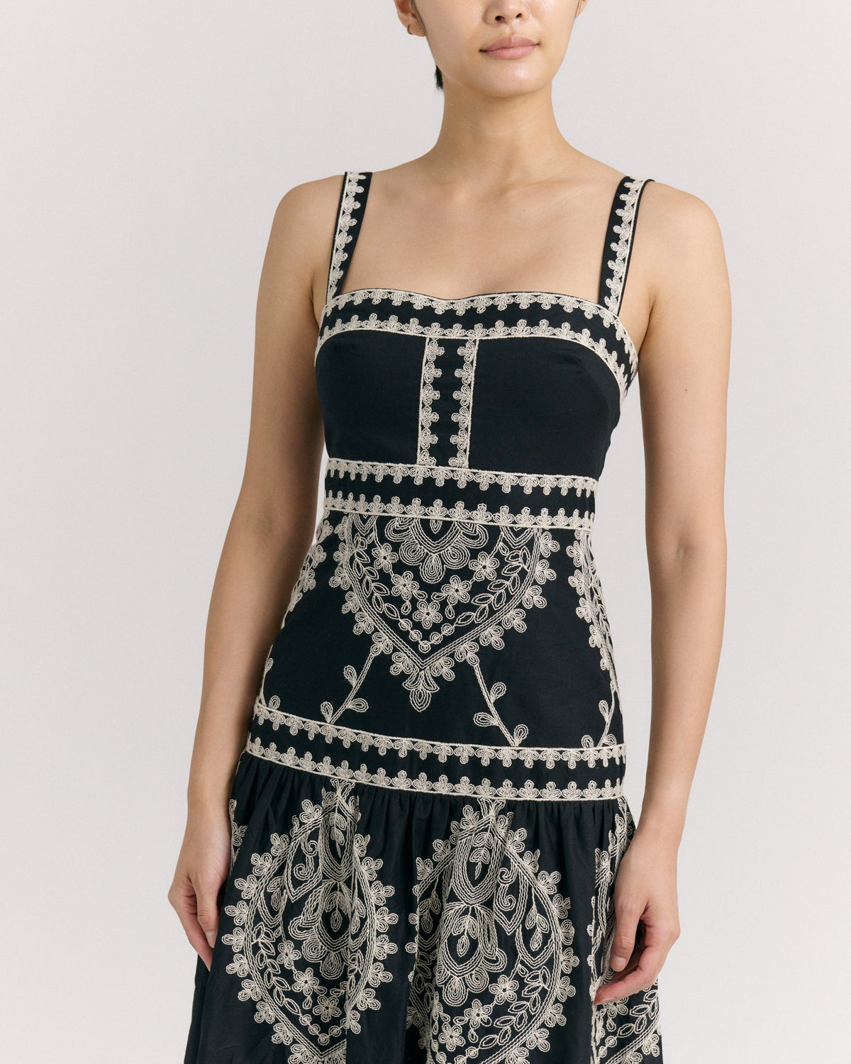 SP26 Adair Midi Dress-Noir