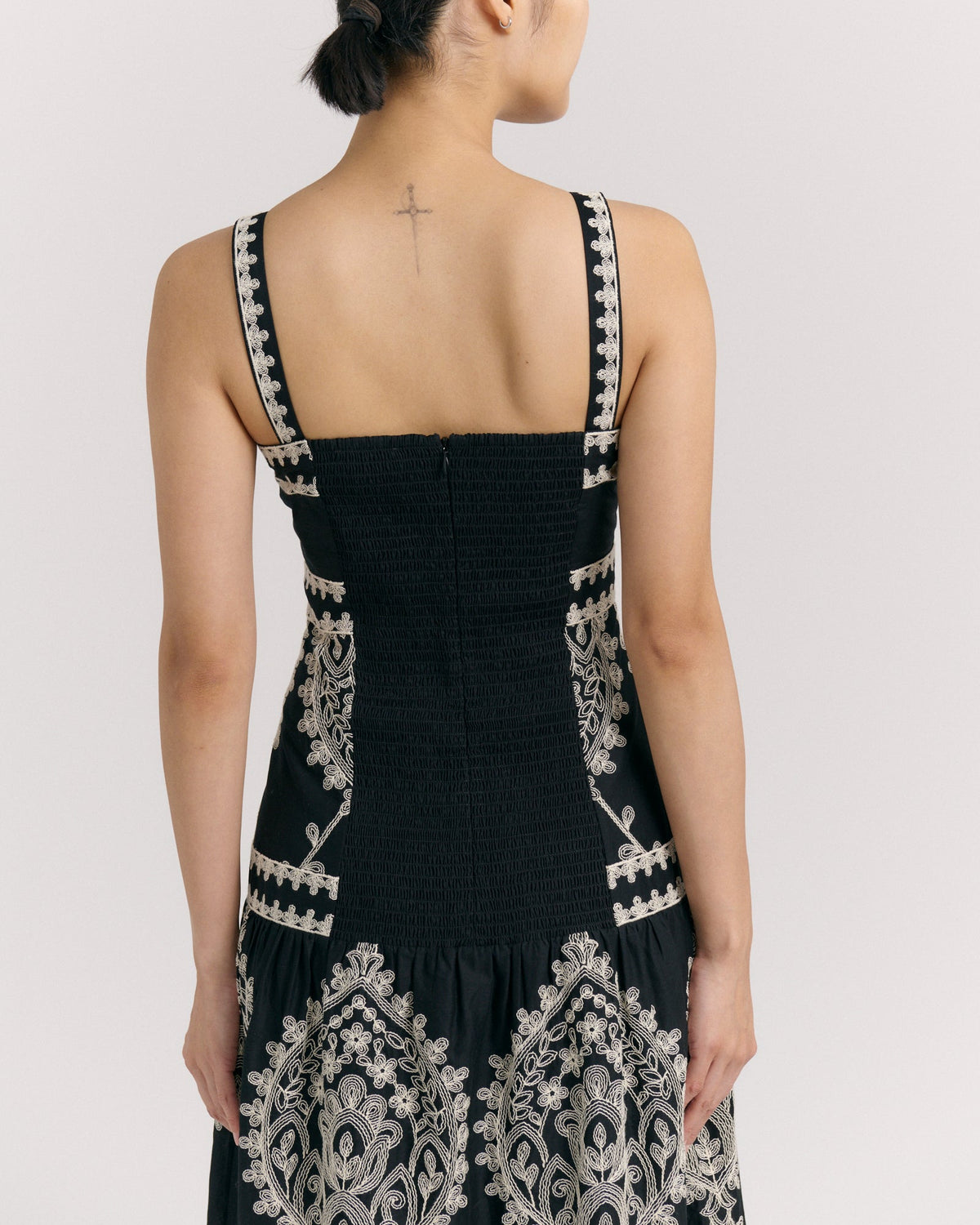 SP26 Adair Midi Dress-Noir
