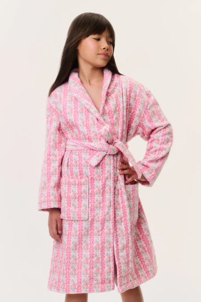 Children's Robe - Strawberry Macaron