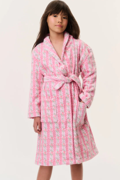 Children's Robe - Strawberry Macaron