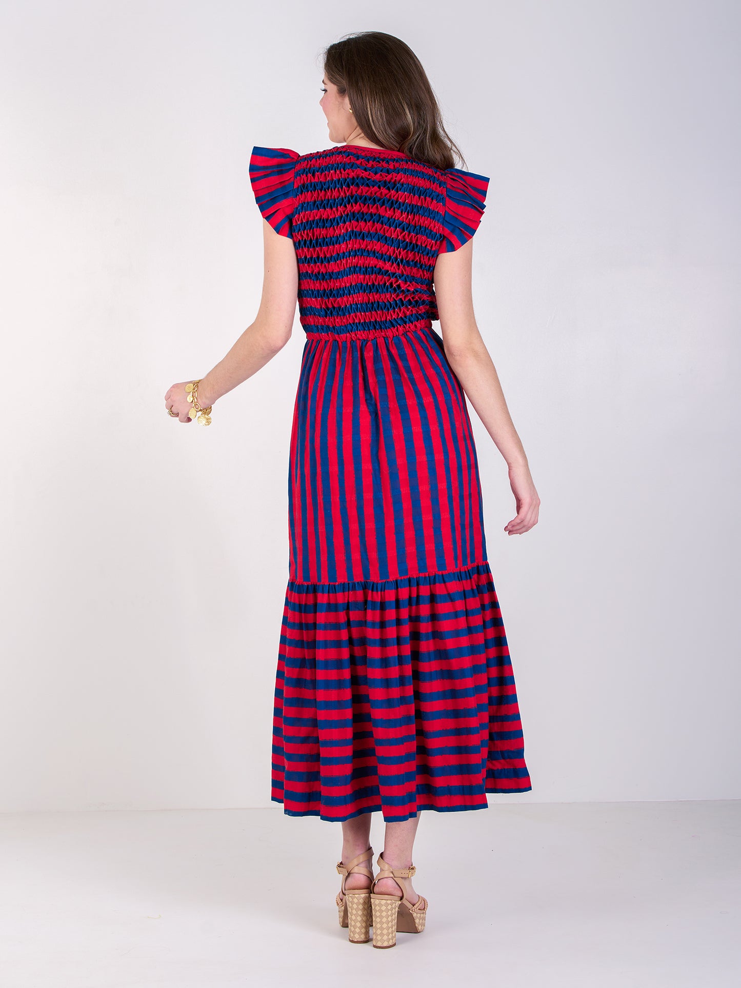 Grace Maxi Dress - Americano Stripe